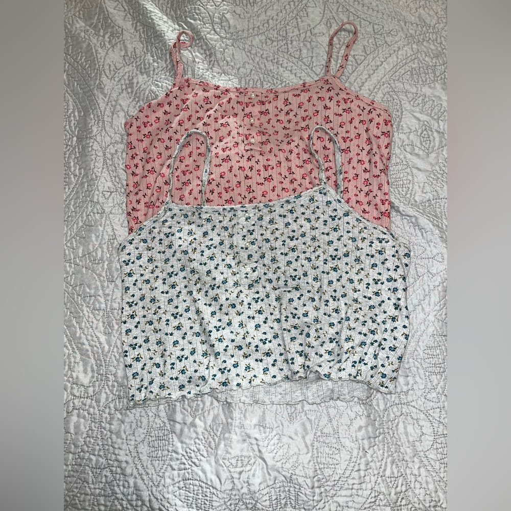 Bundle of old navy pajama tanks (both size small)